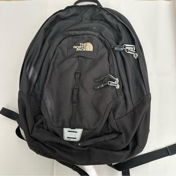 The North Face Other - North Face Vault Black Backpack School Hiking Outdoors Travel Pockets Laptop